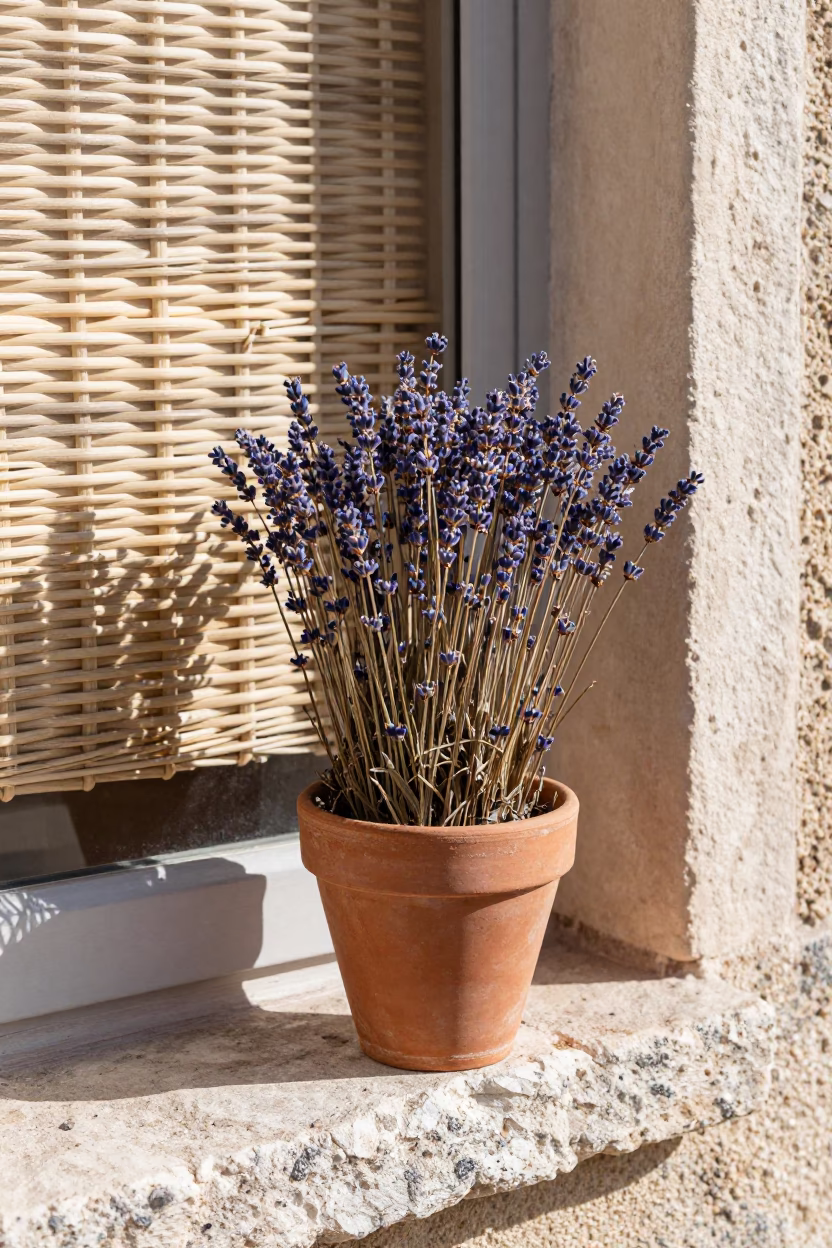 Dried Lavender in Nice in in Nice, France
