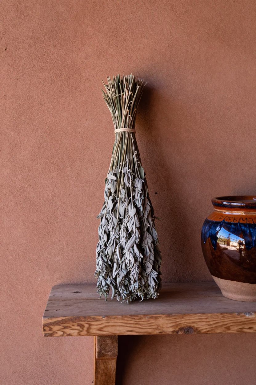 Dried Sage Bundle in Santa Fe in in Santa Fe, United States