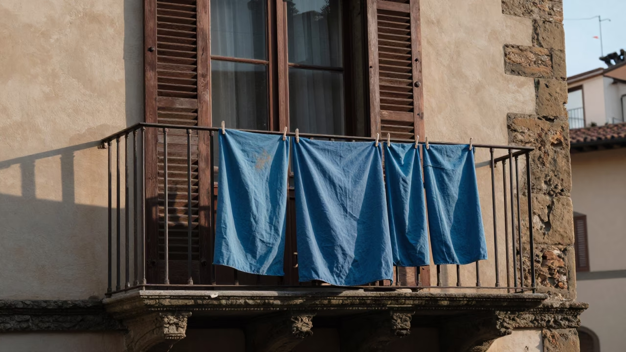 Drying Aprons in Florence in in Florence, Italy