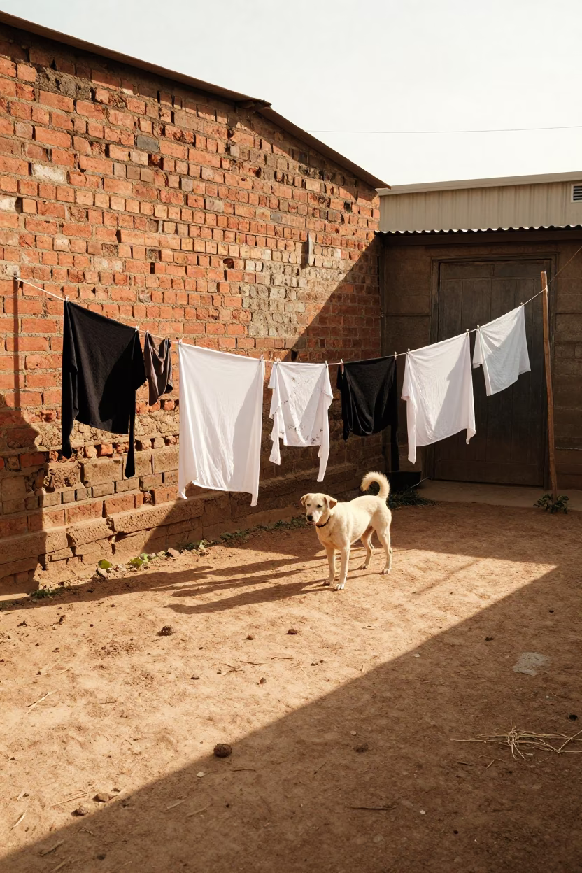 Drying Laundry in Johannesburg in in Johannesburg, South Africa