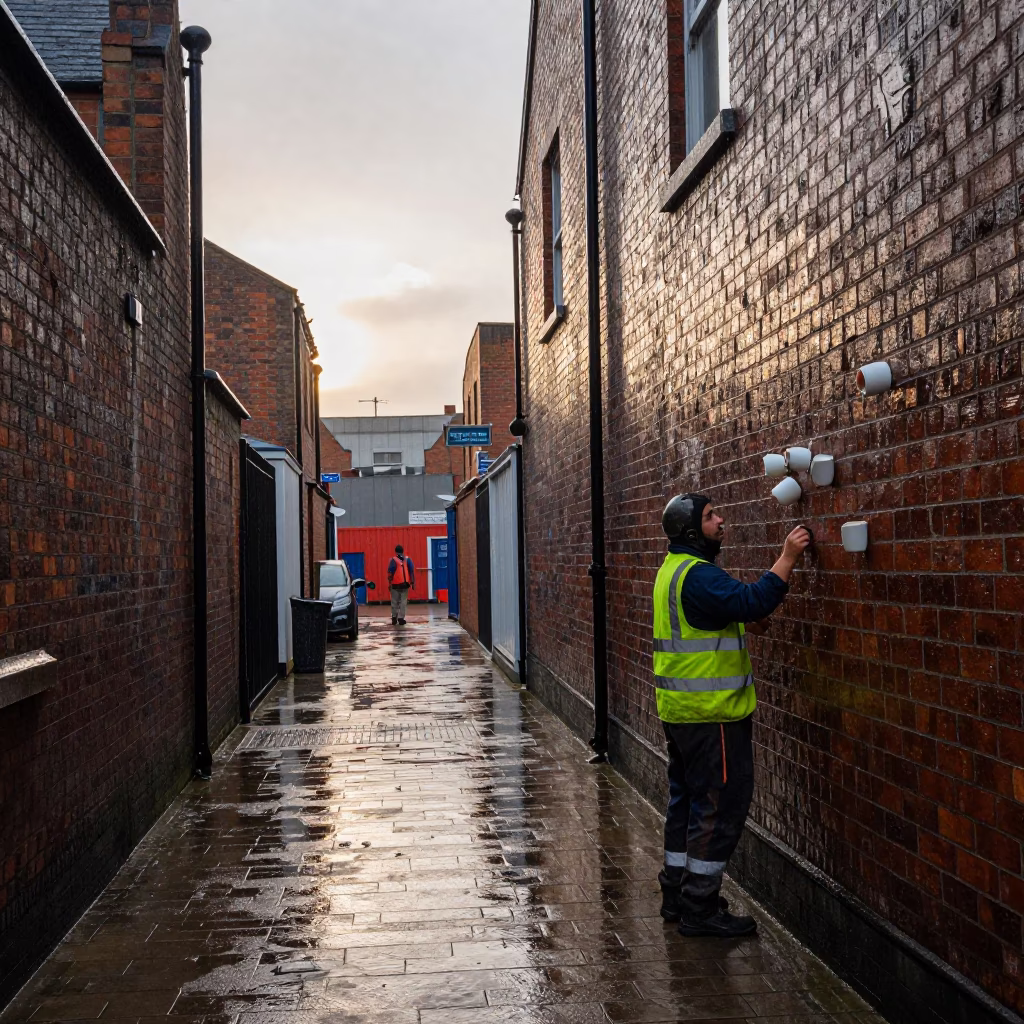 Drying Mug in Liverpool in in Liverpool, United Kingdom