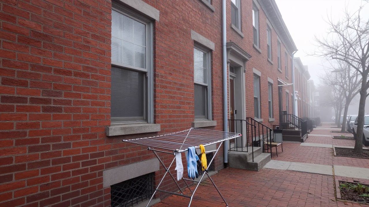 Drying Rack in Boston in in Boston, Massachusetts, United States