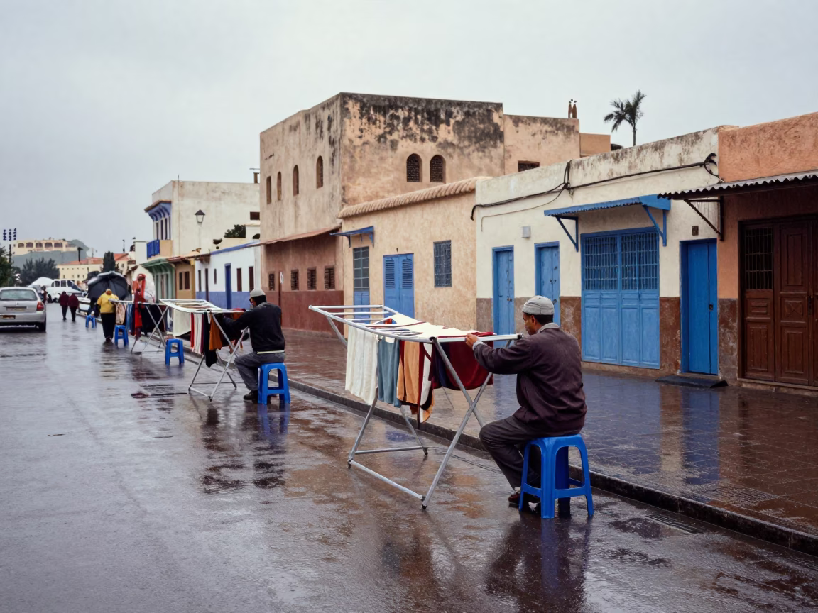 Drying Rack in Casablanca in in Casablanca, Morocco