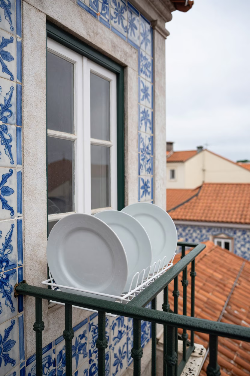 Drying Rack in Lisbon in in Lisbon, Portugal