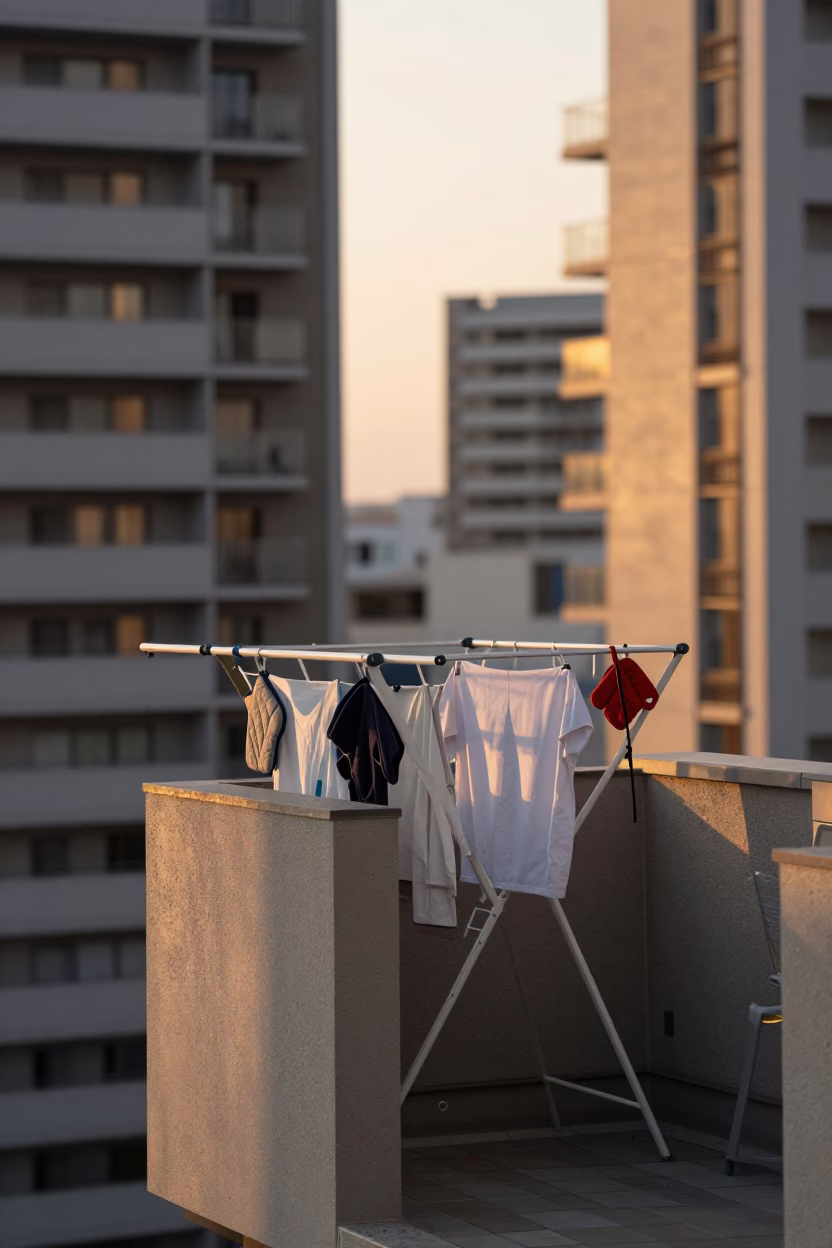 Drying Rack in Osaka in in Osaka, Japan