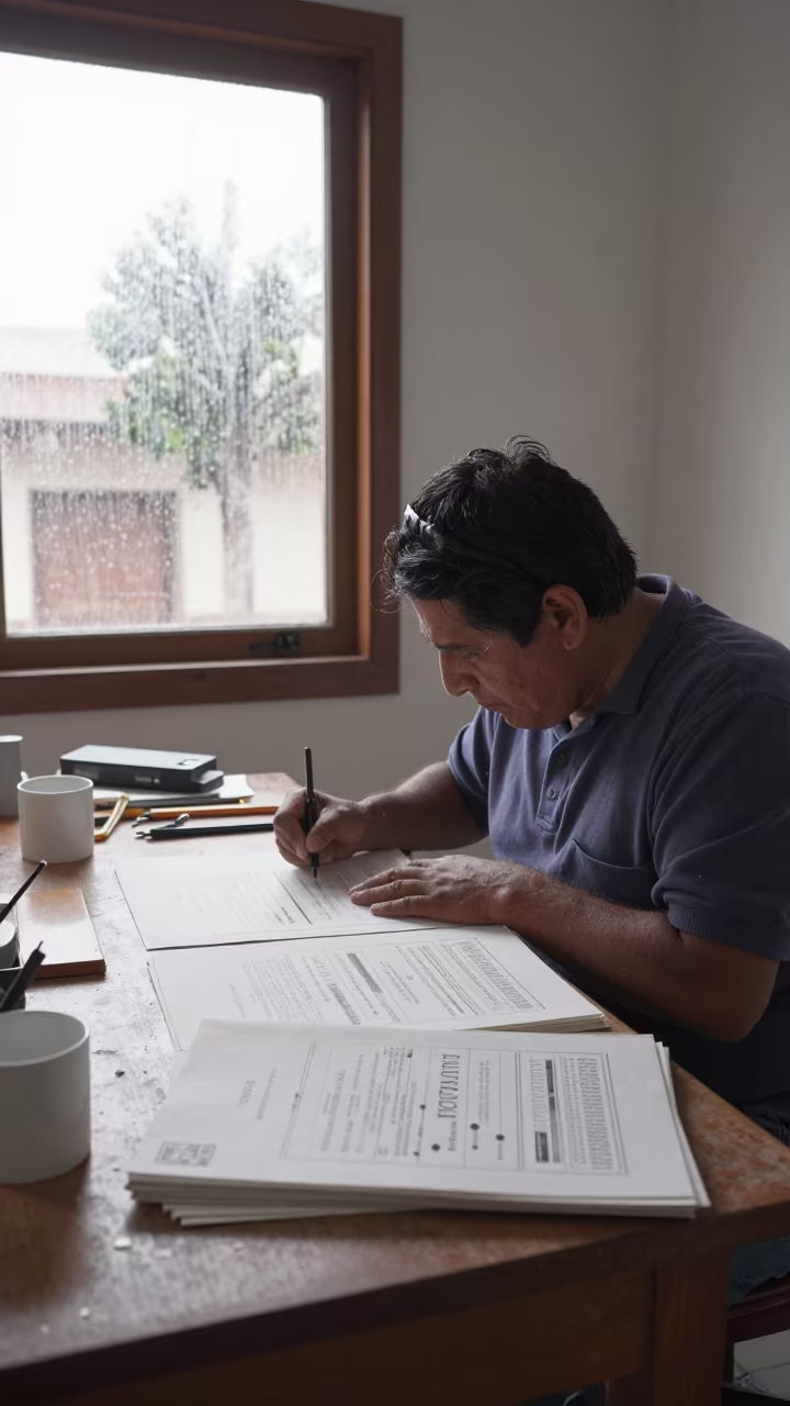 Drying Ring on Quiz Stack in Oruro Workshop in inside a goldsmith workshop behind the market lane in Oruro