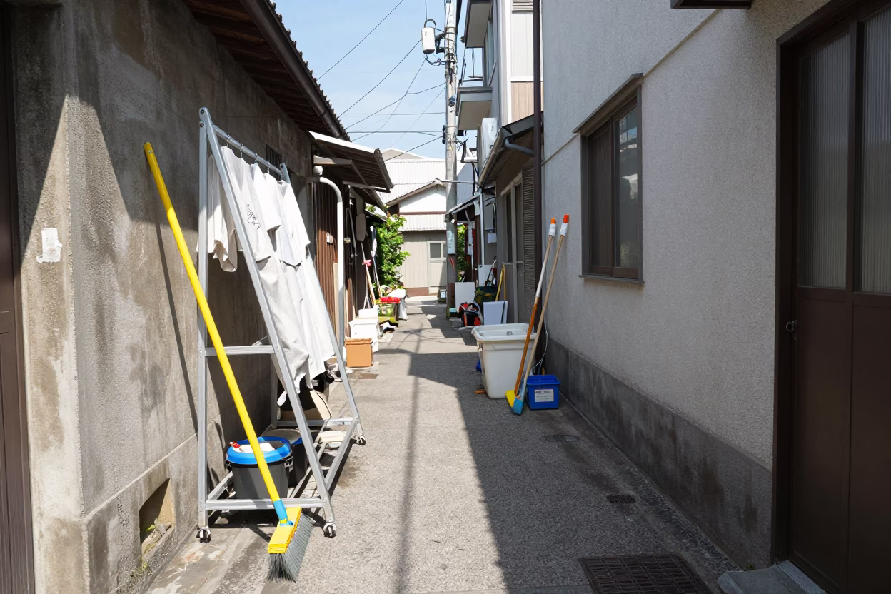 Drying Station in Fukuoka in in Fukuoka, Japan