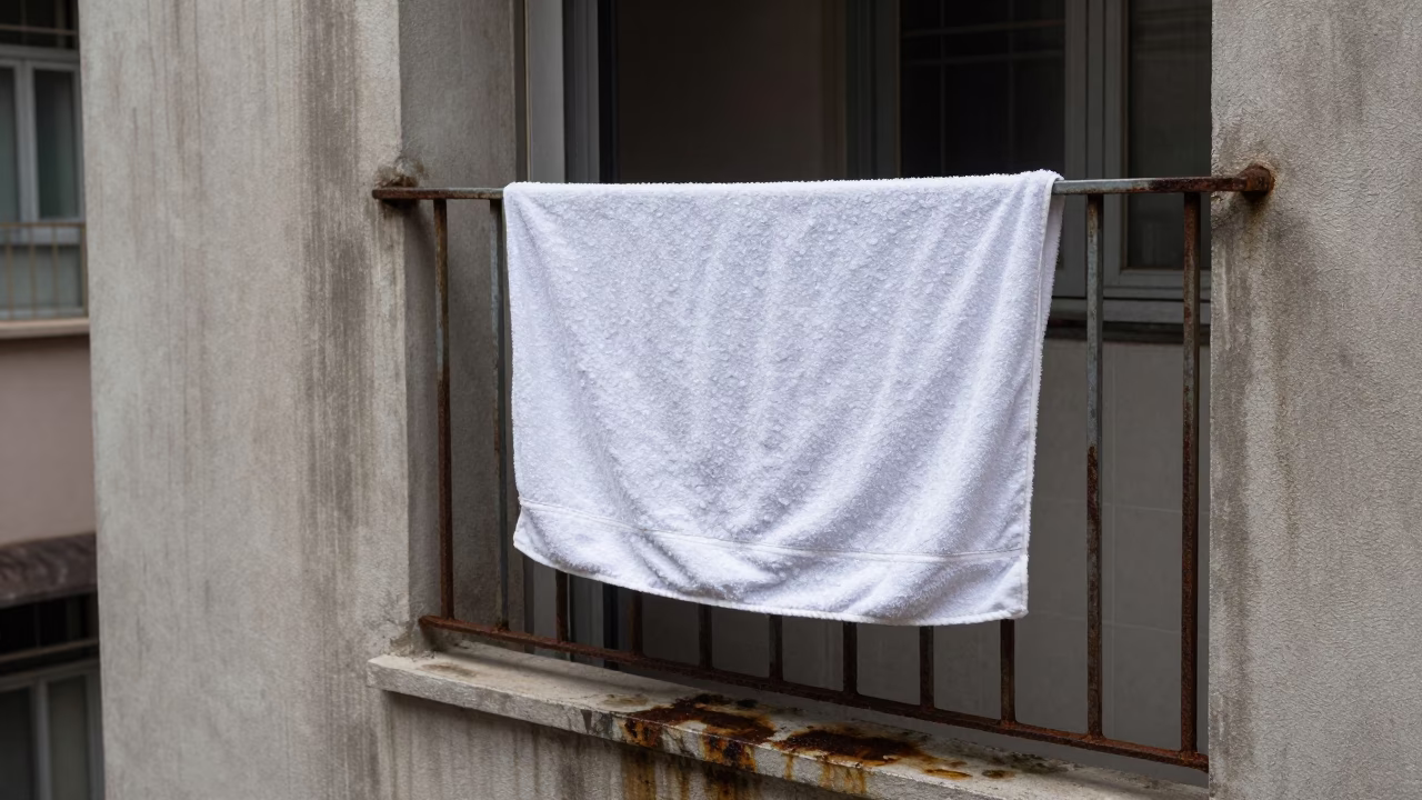 Drying Towel in Hong Kong in in Hong Kong