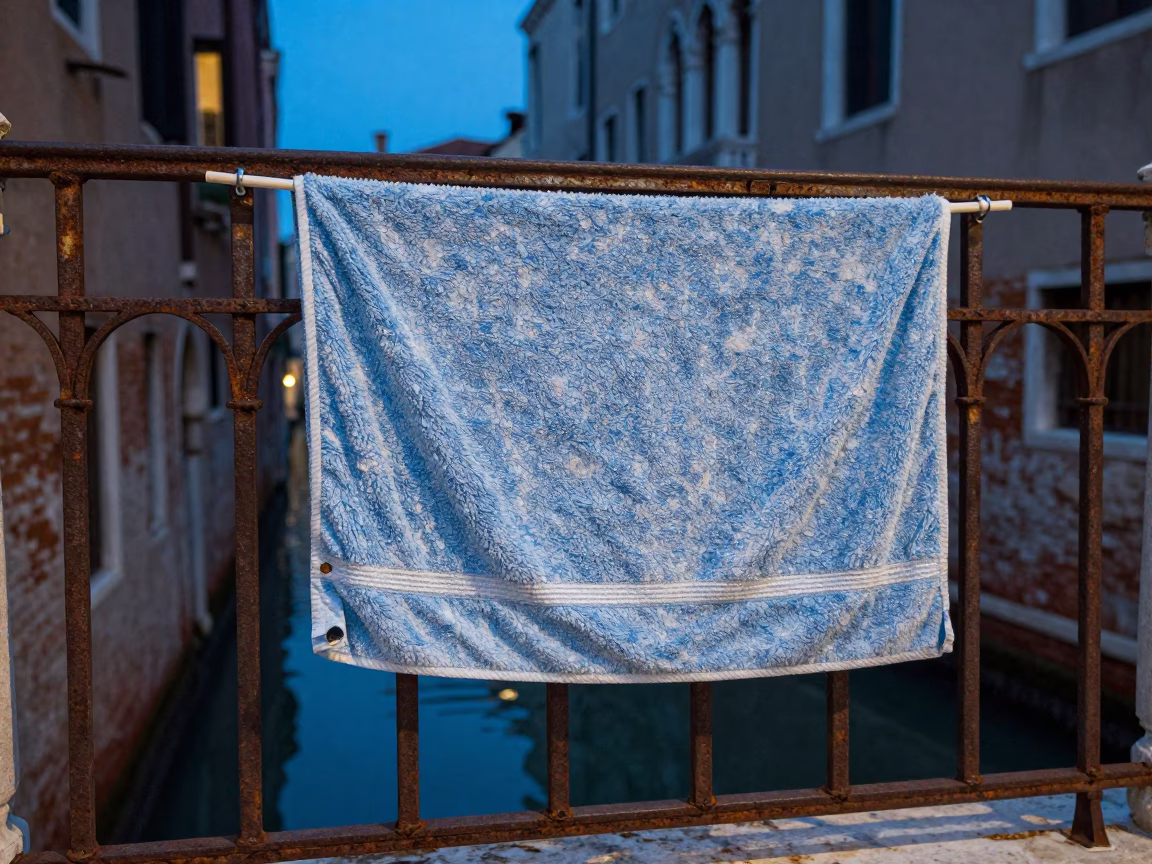 Drying Towel in Venice in in Venice, Italy