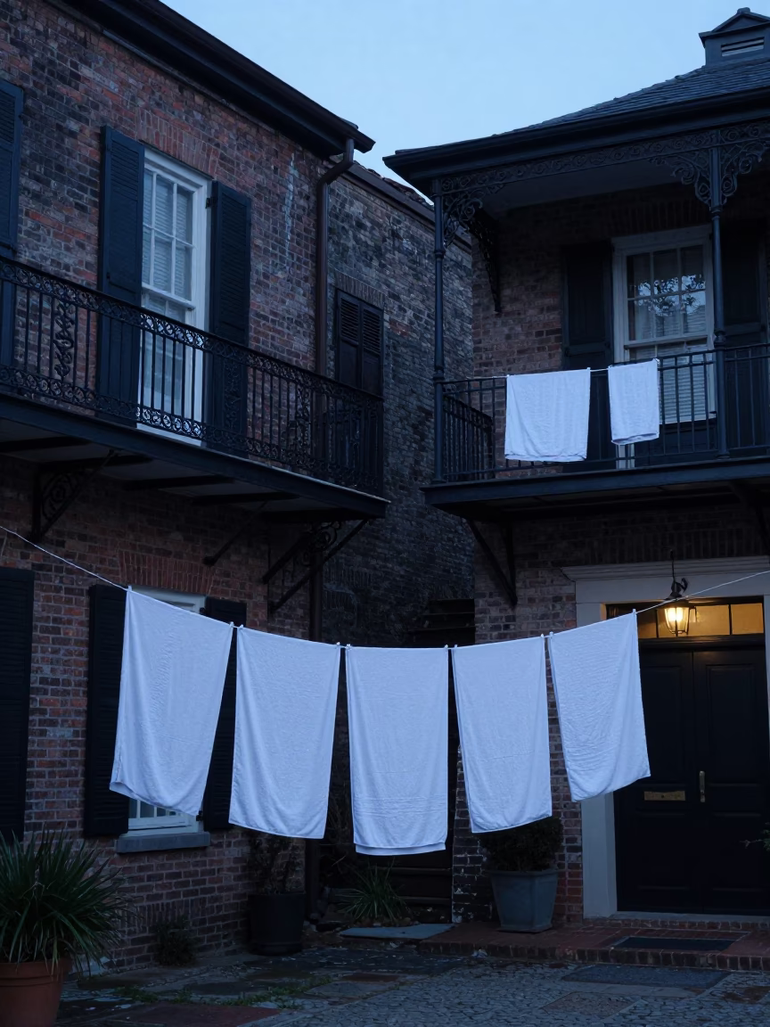Drying Towels in Charleston in in Charleston, South Carolina, United States