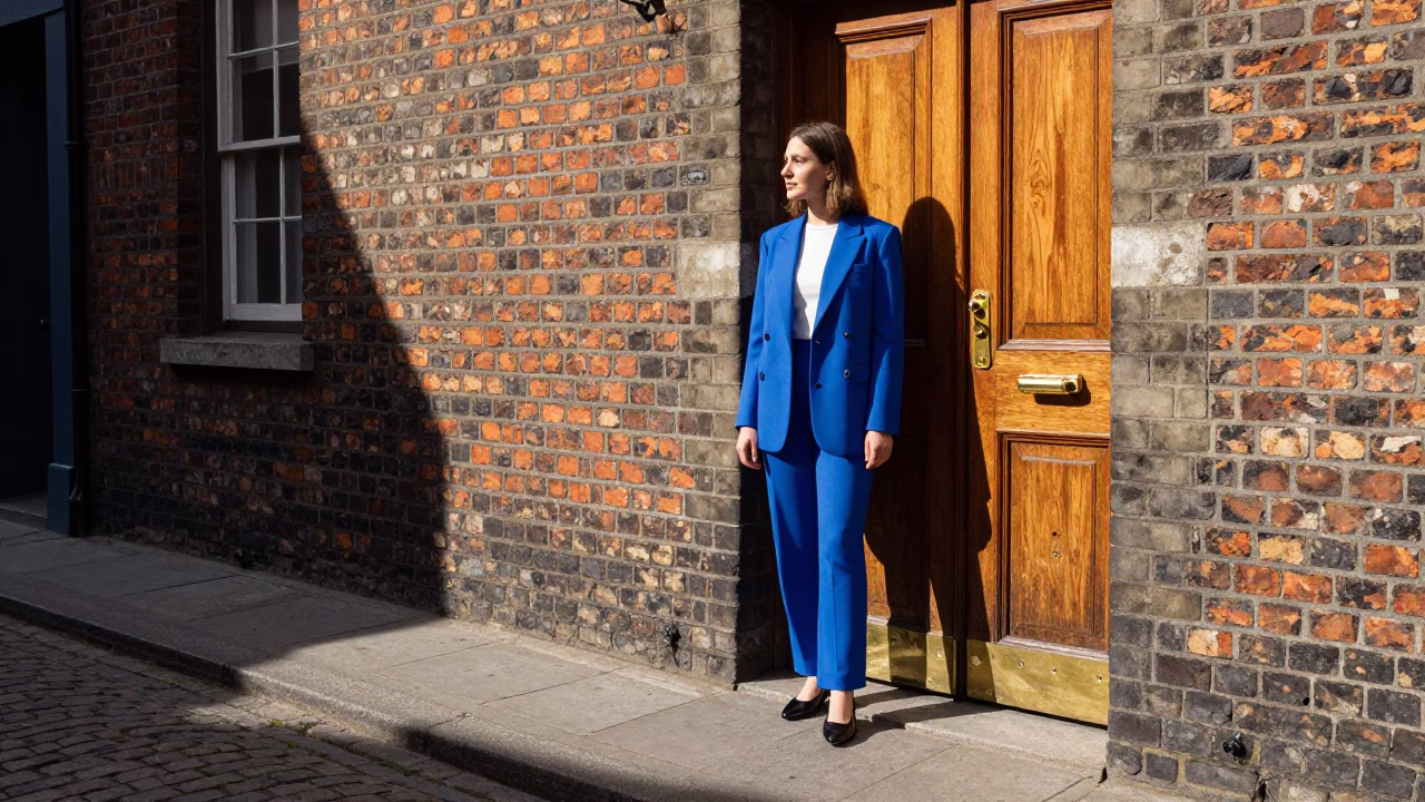 Dublin Midmorning Light at Bright Midmorning Light in in Dublin, Ireland