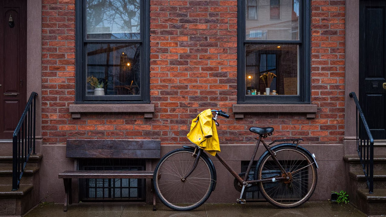 Dusk Light on Workbench in in Philadelphia, Pennsylvania, United States