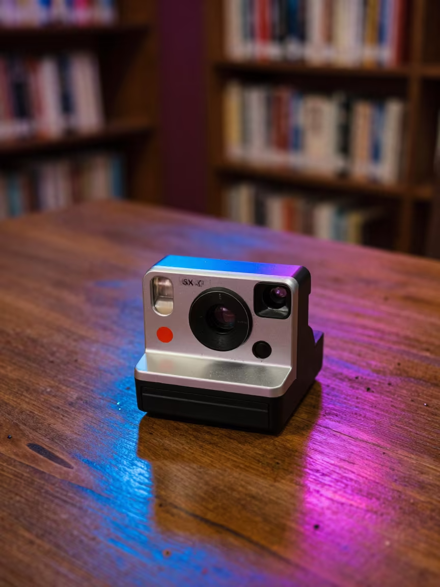 Dusty Solvent Caddy on Taoyuan Library Table in on a dusty library table in Taoyuan