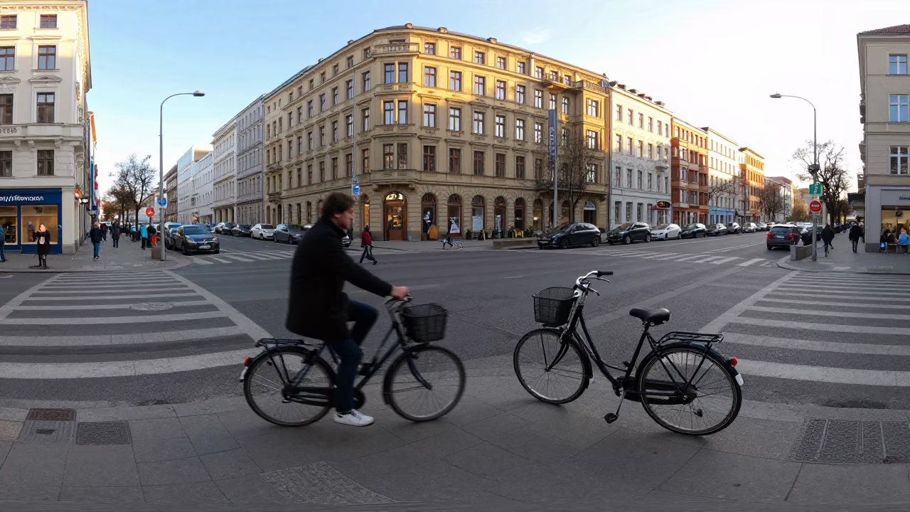 Early Afternoon at The Early Afternoon Light in Berlin in in Berlin, Germany