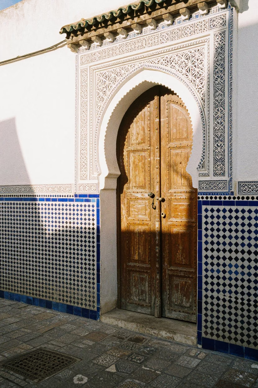 Early Afternoon in Essaouira at The Early Afternoon Light in in Essaouira, Morocco
