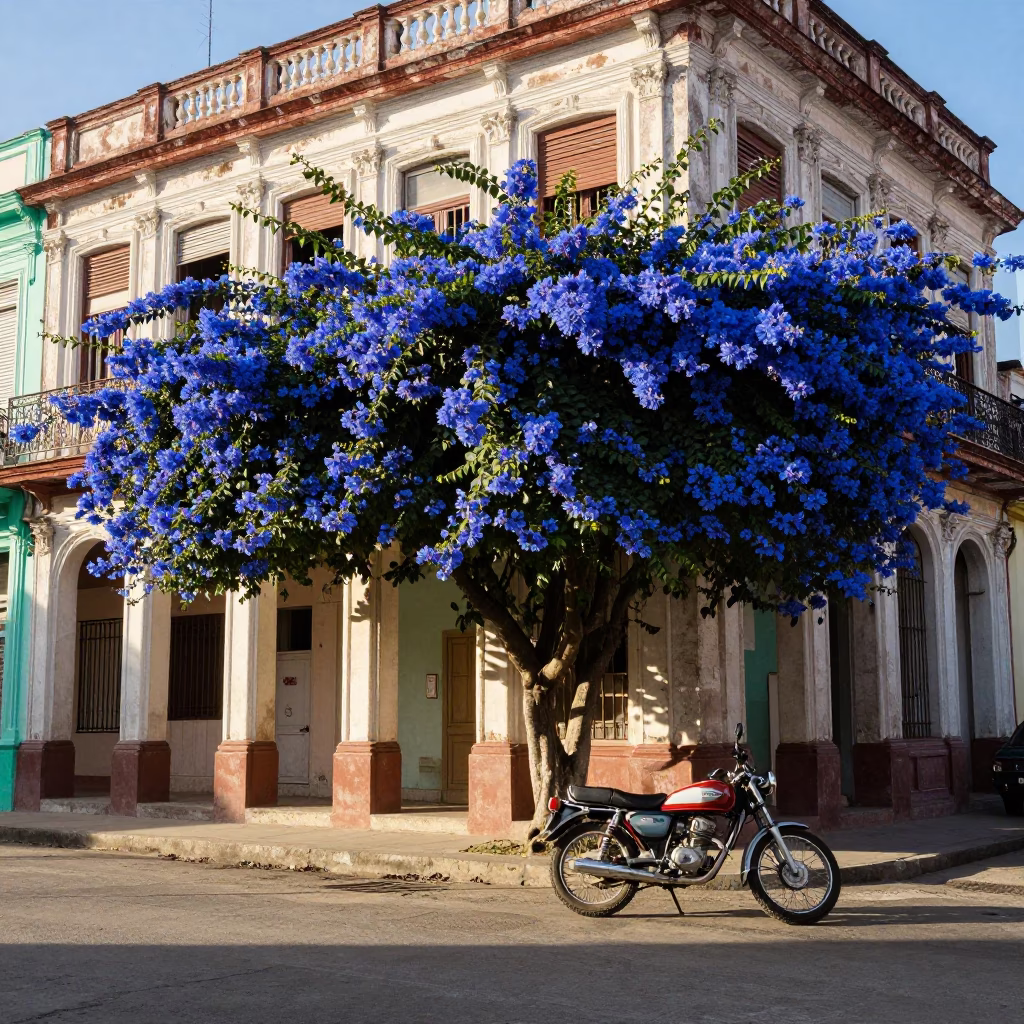 Early Afternoon in Havana at The Early Afternoon Light in in Havana, Cuba