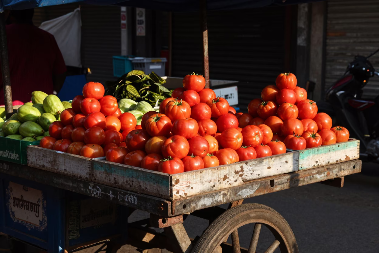 Early Afternoon in Kolkata at The Early Afternoon Light in in Kolkata, India