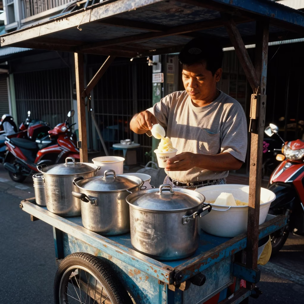 Early Afternoon in Phuket at The Early Afternoon Light in in Phuket, Thailand