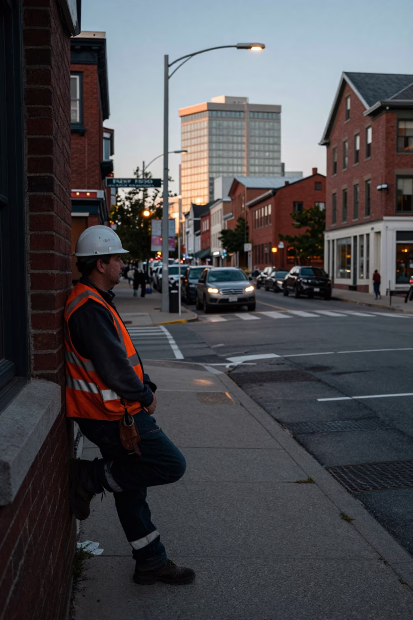 Early Evening in Halifax at The Early Evening Light in in Halifax, Nova Scotia, Canada