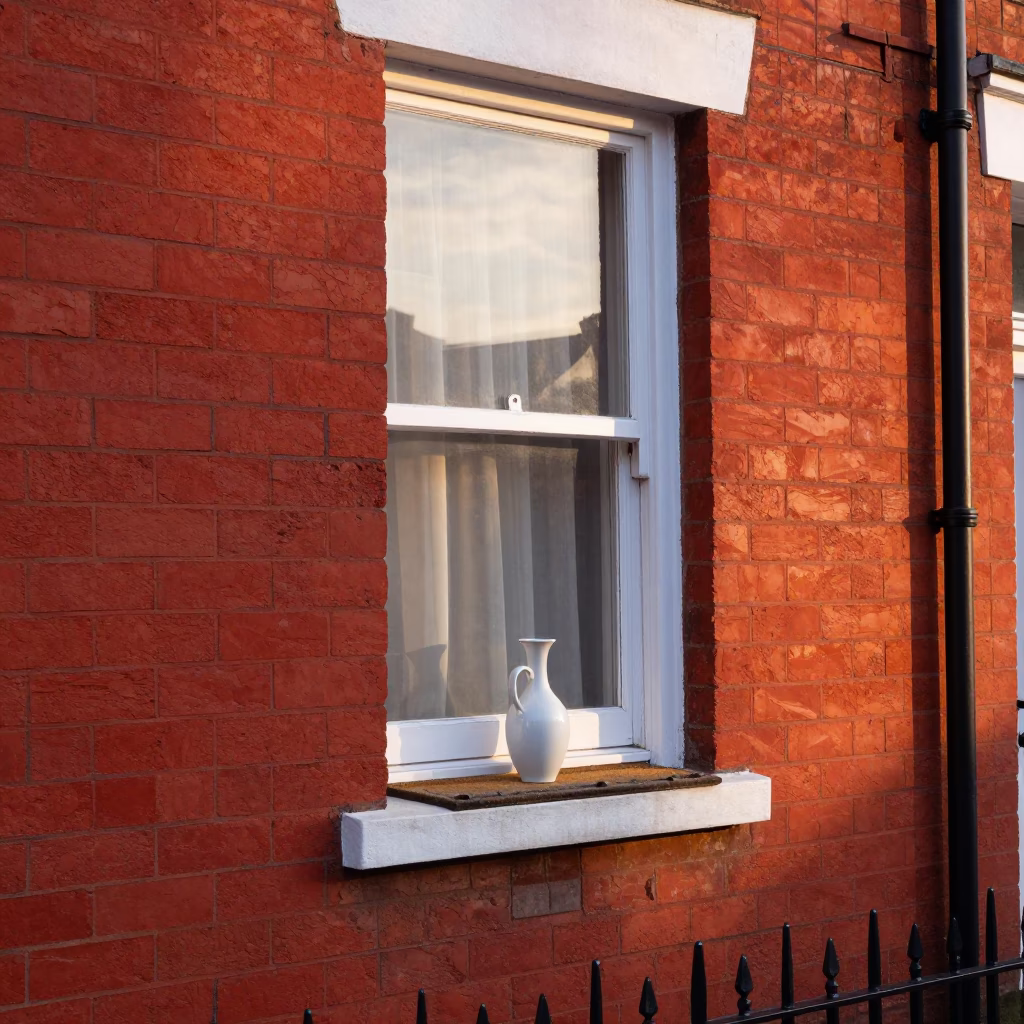 Early Morning at As First Light Reaches The Scene in Liverpool in in Liverpool, United Kingdom