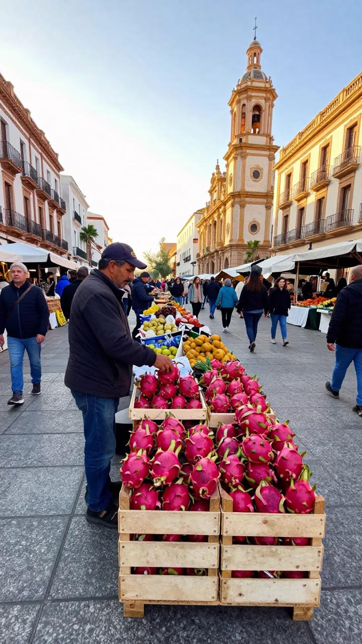 Early Morning in Valencia at The Early Morning Light in in Valencia, Spain