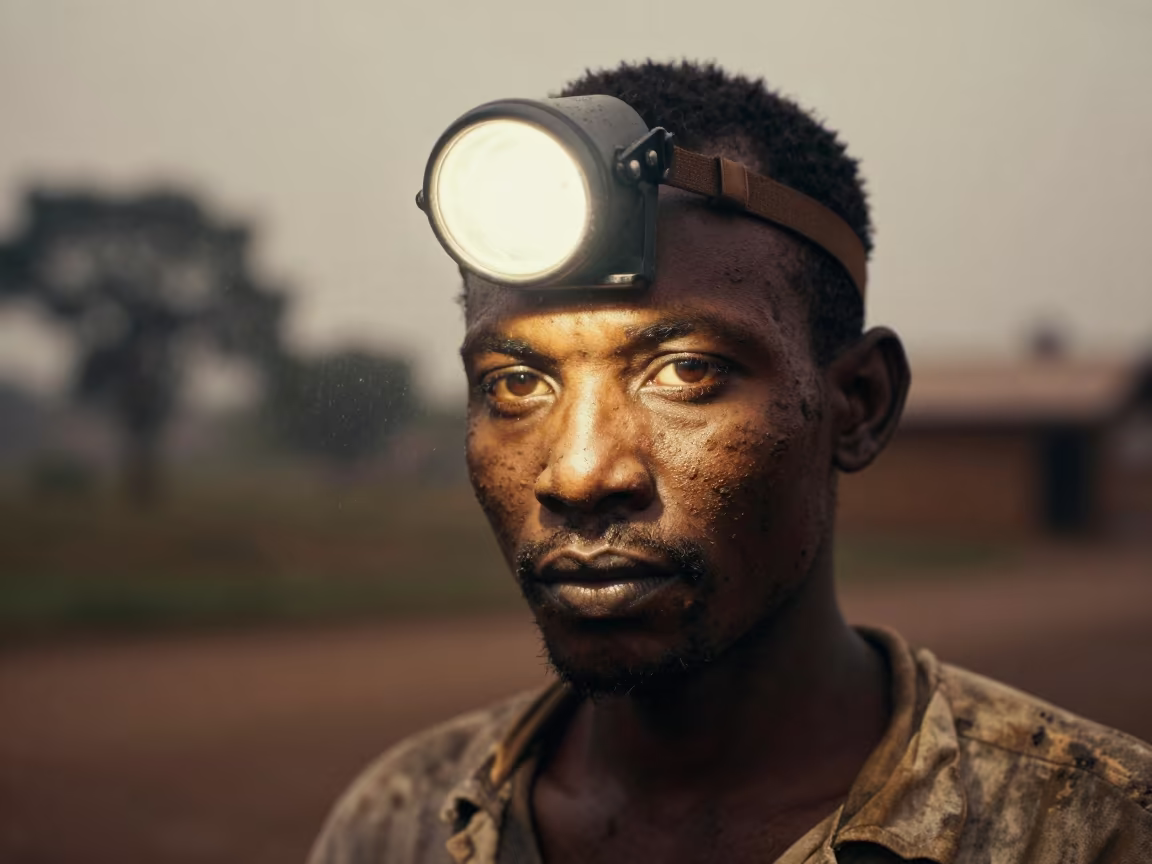 Early Morning Miner Portrait Ilorin in in Ilorin