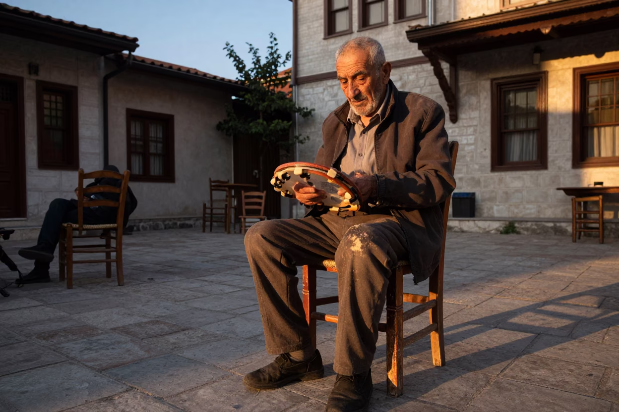 Elderly Man in Istanbul in in Istanbul, Turkey