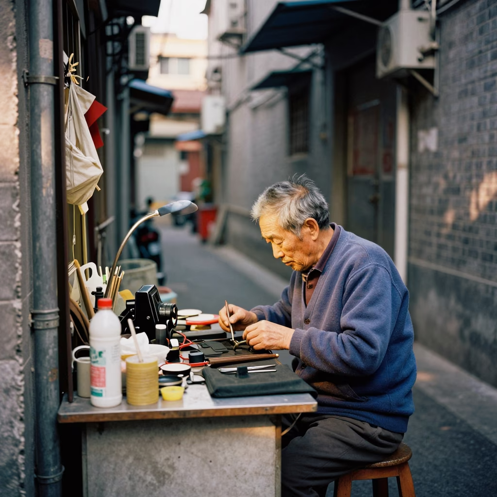 Elderly Technician in Shanghai in in Shanghai, China