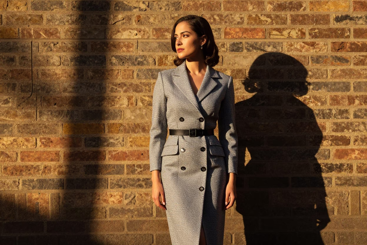 Elegant Woman at The Late Afternoon Light in Johannesburg in in Johannesburg, South Africa