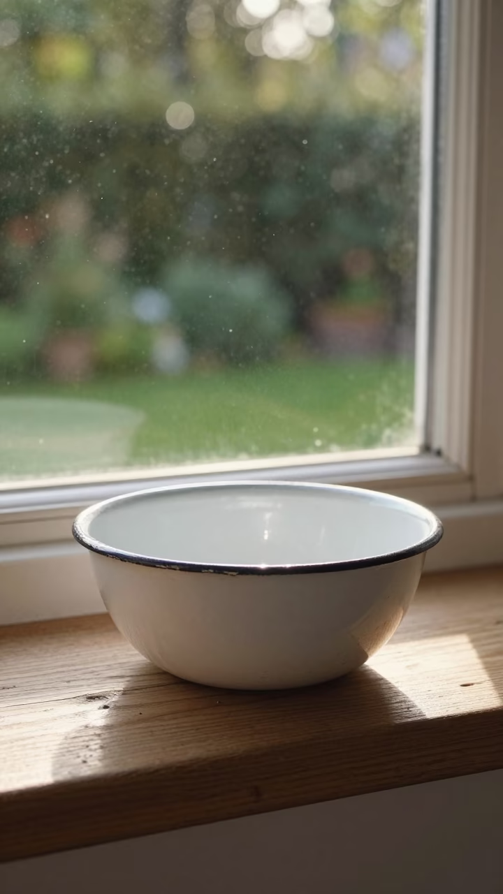 Enamel Bowl in London in in London, United Kingdom