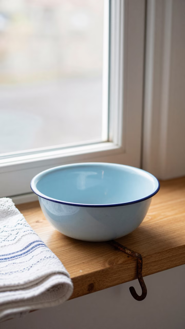 Enamel Bowl in Portland in in Portland, United States