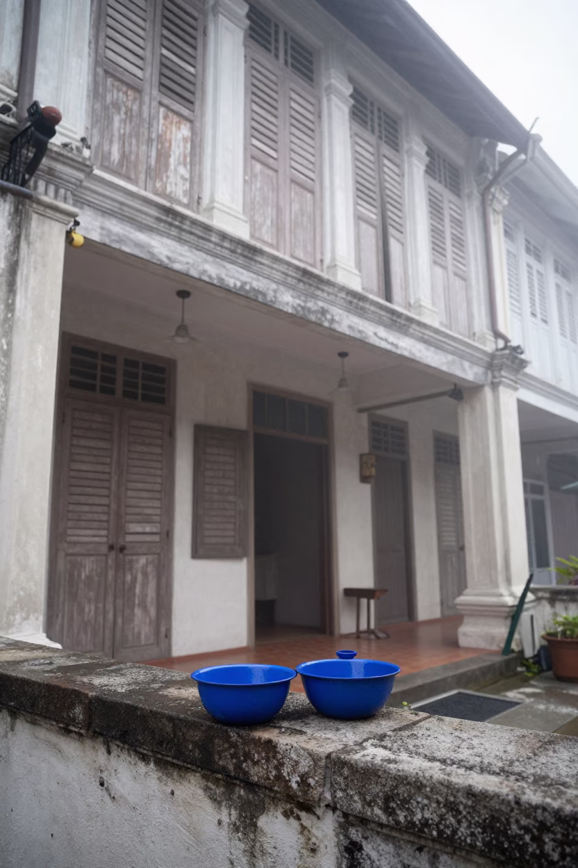 Enamel Bowls in George Town in in George Town, Malaysia