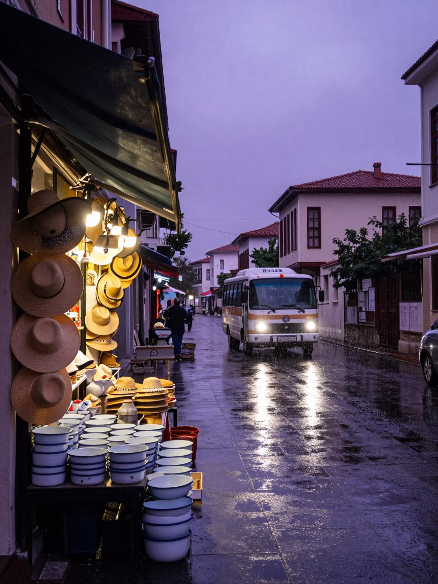Enamel Bowls in Izmir in in Izmir, Turkey