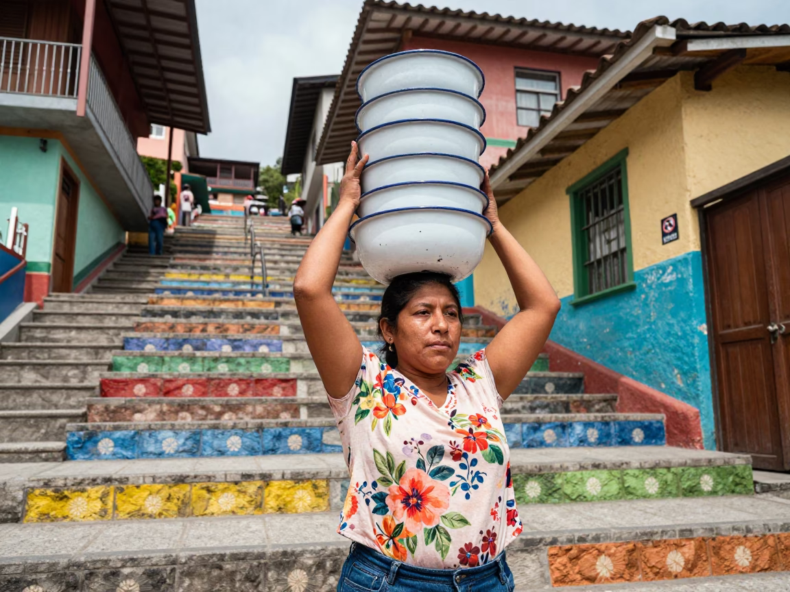 Enamel Bowls in Medellin in in Medellin, Colombia
