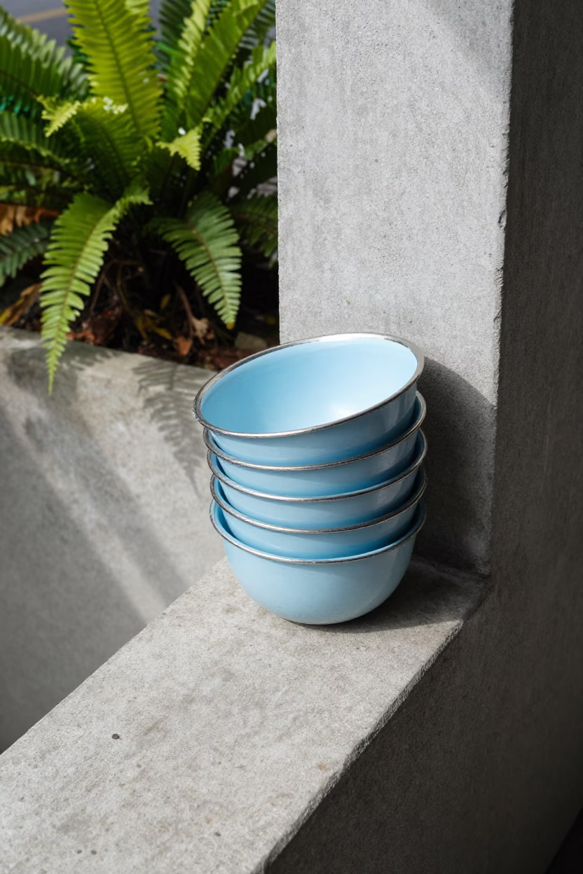 Enamel Bowls in Singapore in in Singapore
