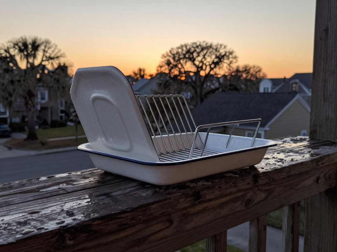 Enamel Dish Drainer in Charleston in in Charleston, United States