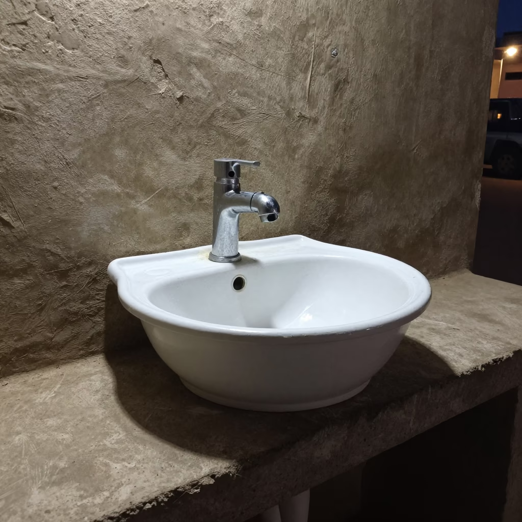 Enamel Wash Basin in Dakar in in Dakar, Senegal