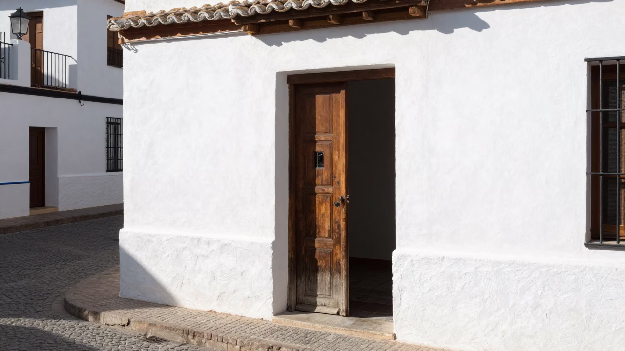 Entrance Detail in Granada in in Granada, Spain