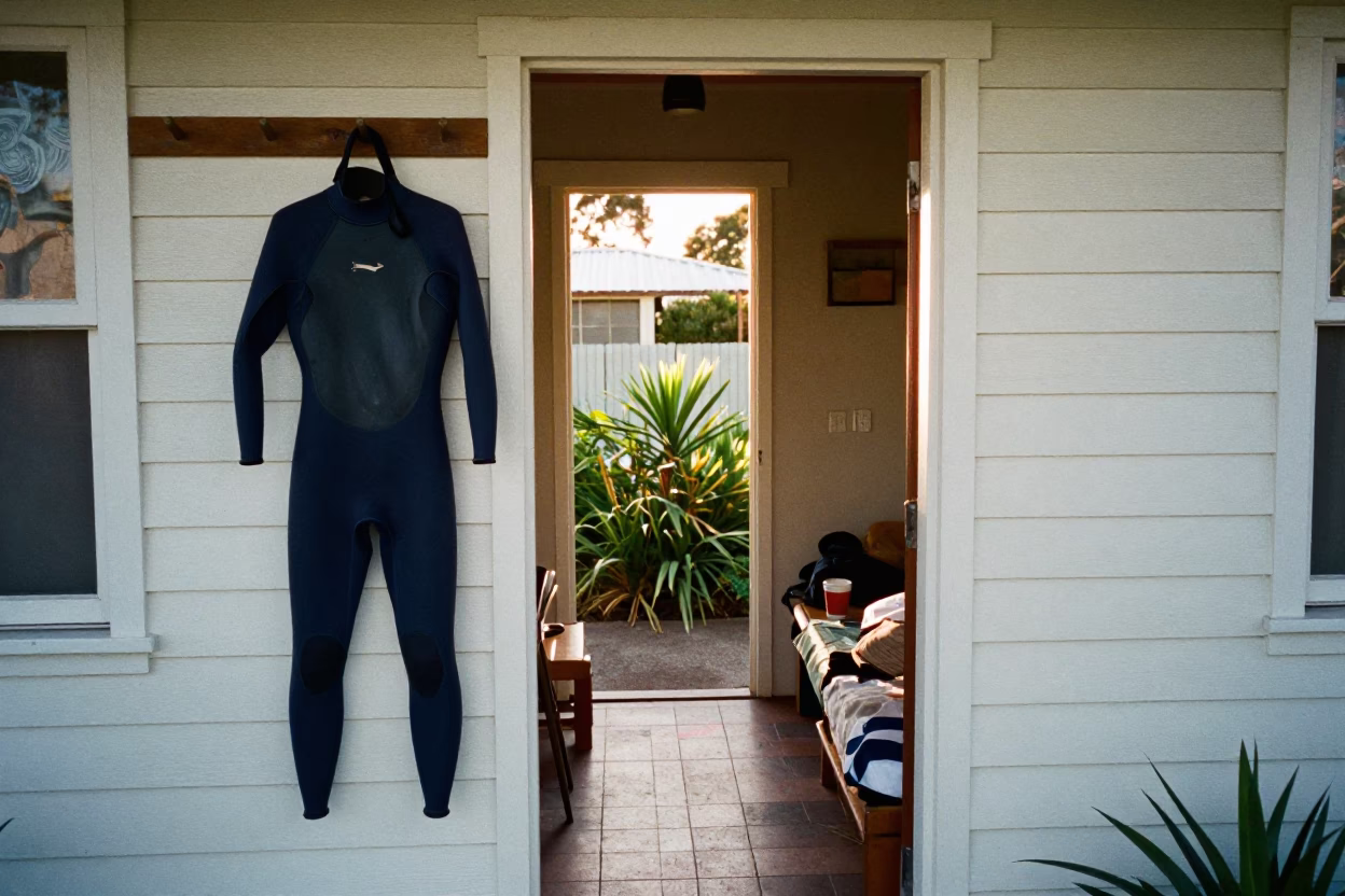 Entryway just after sunrise in Perth in in Perth, Western Australia, Australia