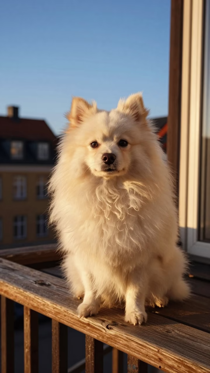 Eskimo Dog in Copenhagen in in Copenhagen, Denmark