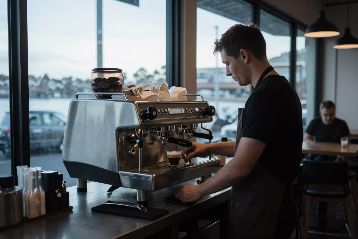 Espresso Station in Sydney in in Sydney, New South Wales, Australia