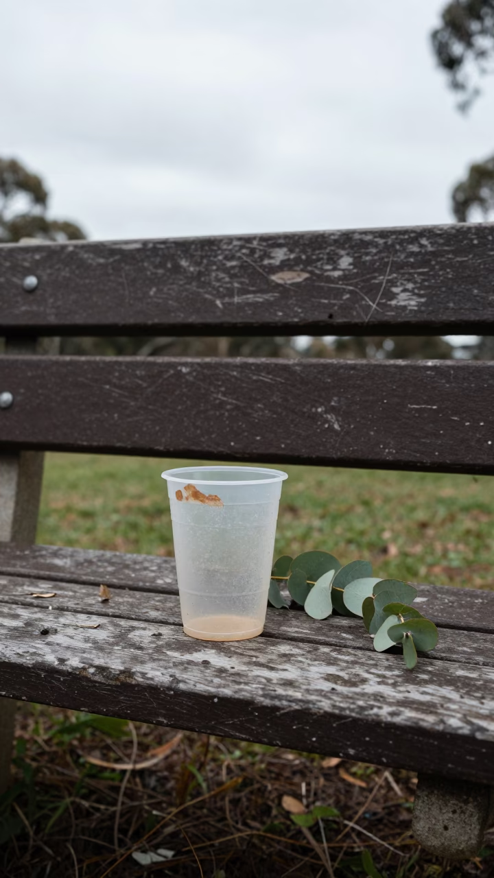 Eucalyptus Leaves in Perth in in Perth, Western Australia, Australia