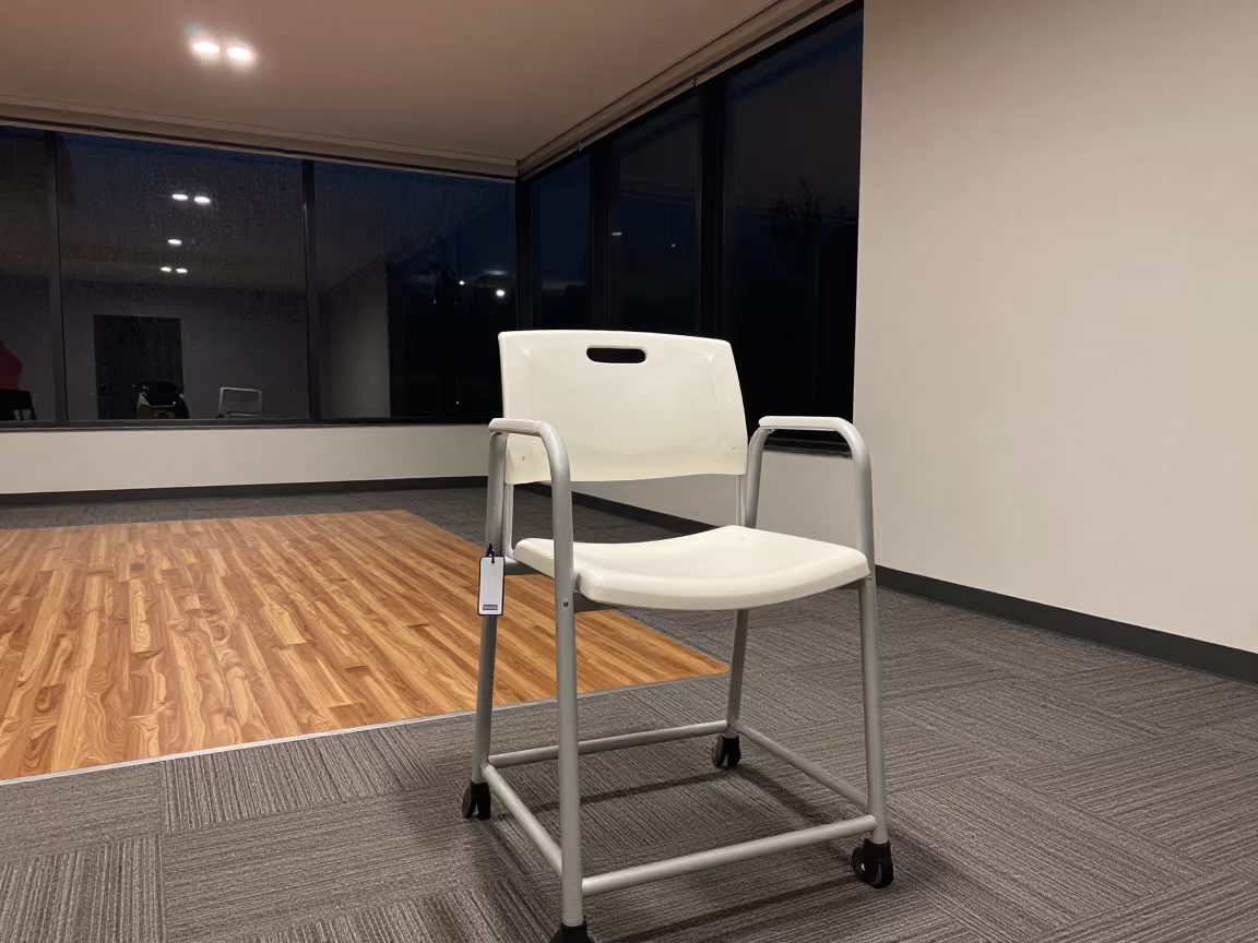 Evacuation Chair Tag in Beira Conference Room in inside a conference room in Beira