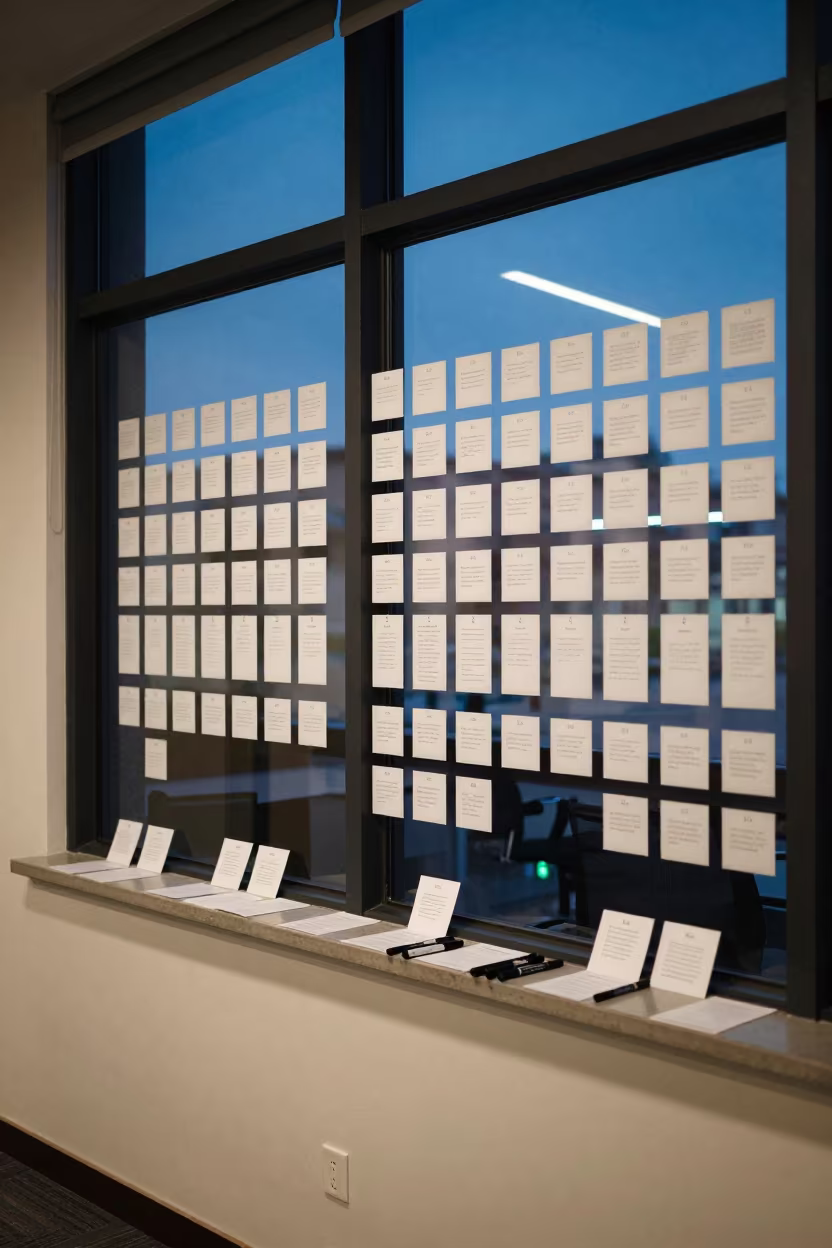 Evening Booking Panel in Xiamen Coworking Space in inside a coworking floor in Xiamen
