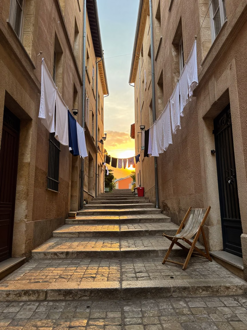 Evening Chores in Lyon in in Lyon, France