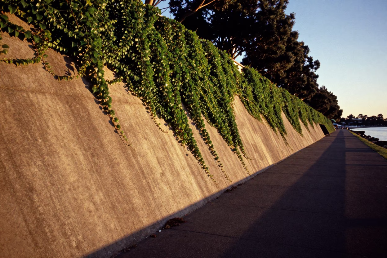 Evening Light in Perth at Honeyed Evening Light in in Perth, Western Australia, Australia