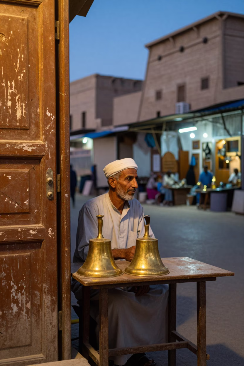 Evening Light on Summer Evening in Luxor in in Luxor, Egypt