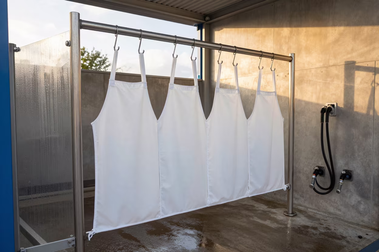 Evening Pet Wash Hook Rail Liverpool in at a self-serve dog wash station in Liverpool