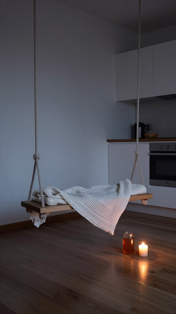 Evening Porch Swing with Sweet Tea in Ibagué Kitchen in in a cozy kitchen in Ibagué