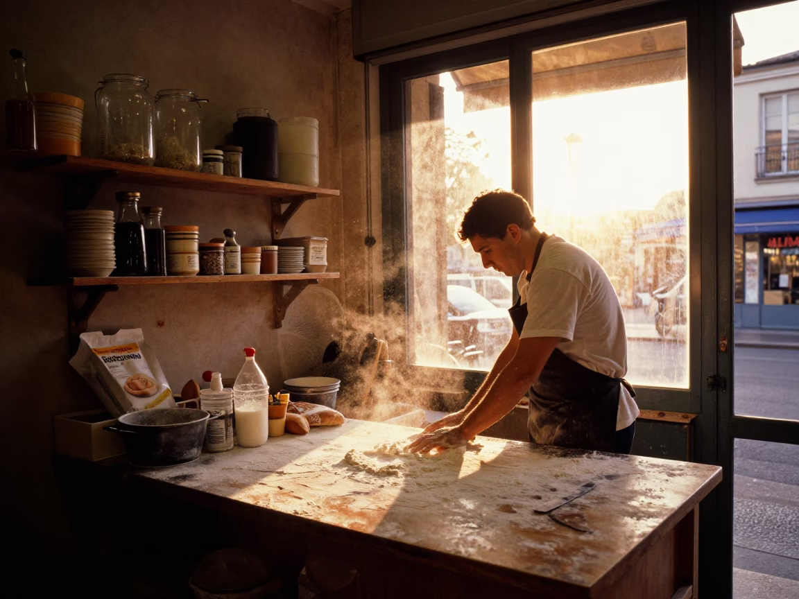 Evening Rush in Lyon in in Lyon, France